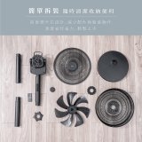 【KINYO】3D智慧觸控循環立扇 (DCF-1423)