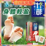 【Sunlus三樂事】竹酢保健貼布24入