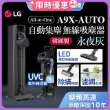 【限時下殺】LG CordZero™ A9 X 無線吸塵器｜永夜灰｜自動集塵 (A9X-AUTO)