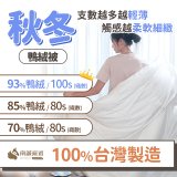 南誠嚴選 JIS70%｜85%｜93% 歐產鴨絨被｜空調被