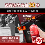 【KINYO】台灣製 火剋星泡沫滅火器 居家車用三合一設計 滅火/切割/破窗 (EX-009)