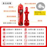【KINYO】台灣製 火剋星泡沫滅火器 居家車用三合一設計 滅火/切割/破窗 (EX-009)
