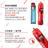 【KINYO】台灣製 火剋星泡沫滅火器 居家車用三合一設計 滅火/切割/破窗 (EX-009)