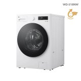 【送日本洗衣精組】LG AI DD™蒸氣滾筒洗衣機 (蒸洗脫)｜18公斤｜WD-S18NW (雲霧白)