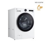 【母親節下殺加碼送】LG AI DD™蒸氣滾筒洗衣機 (蒸洗脫)｜22公斤｜WD-S22FW (冰瓷白)