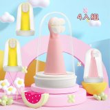 meekee 柔軟萬毛指套牙刷4入 (幼童寵物適用)