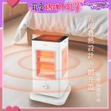 【KINYO】五面取暖直立式電暖器 (黑EH-838/白EH-520)