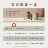 【KINYO】多功能陶瓷美食鍋1.9L (FP-0779)