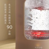 【KINYO】玻璃溫控快煮壺 (ITHP-190)