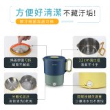 【KINYO】3in1雙電壓旅行小圓鍋 (TRFP-051)