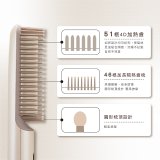 【KINYO】全球電壓 超植系瞬熱玩美造型直髮梳 (KHS-3302)
