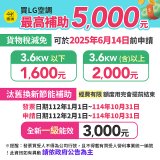 【加碼送千元】LG DUALCOOL™ WiFi 雙迴轉變頻空調-極淨系列 _2.8kw_建議適用坪數約3-5坪 (LS-28DDHS)