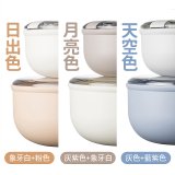 OMADA Pull Box易拉保鮮盒 圓型二件組 0.75+1.8L