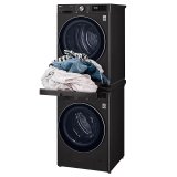 【VVIP限定】獨家 LG WiFi 洗乾衣機堆疊／蒸洗脫15公斤 + 除濕式乾衣10公斤 WD-S15TBB+WR-100VB
