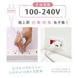 【KINYO】小旋風｜全球電壓摺疊無刷吹風機｜超強風力 x 輕巧好攜．旅遊神隊友 (KH-9660)