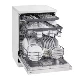 【登錄送微波爐】LG 14人份 QuadWash™ 蒸氣洗碗機｜雲朵白 (DFB533FW)