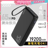【KINYO】PD 65W大容量商務極速充 (KPB-2802)