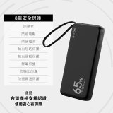 【KINYO】PD 65W大容量商務極速充 (KPB-2802)