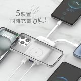 【KINYO】 小全能．自帶線磁吸無線充(KPB-2513)