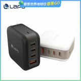 LaPO 100W 氮化鎵4口極速充電器附USB-C 5A 100W充電線