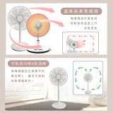 【KINYO】14吋無刷遙控靜音省電DC扇 (DCF-1408)