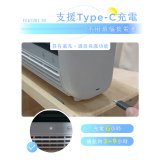 【KINYO】小冰友 冰霧製冷充電風扇 (UF-1998)