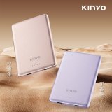 【KINYO】 2 in 1超薄卡片型磁吸行動電源 PLUS+(KPB-2653)