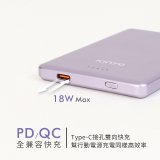 【KINYO】 2 in 1超薄卡片型磁吸行動電源 PLUS+(KPB-2653)