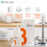 韓國THE LOEL Natural Cleaning系列-抗菌濃縮天然洗潔精【400ml瓶裝/袋裝】