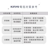【KINYO】雙人溫控電熱毯(法蘭絨) (EB-229)