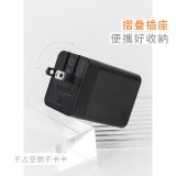 【KINYO】自帶線‧快充充電器65W (PDCB-365)