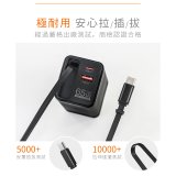 【KINYO】自帶線‧快充充電器65W (PDCB-365)