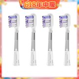 GPLUS  ET-A006S V字擺頭音波電動牙刷 專用刷頭 4入