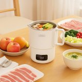 【ATMAX】VOVO 雙V鍋｜雙電壓收納溫控快煮鍋