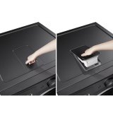 LG 22公斤 WashCombo™ AI 熱泵滾筒洗衣機｜熱泵除濕 |尊爵黑｜AI DD™ 蒸洗脫烘 (WD-S22FHDB)