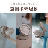 【KINYO】 多功能擺頭充電風扇 (UF-4320)