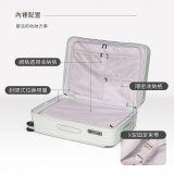 【486獨家】ALLEZ 奧莉薇閣  21吋 箱見恨晚III 金屬護角 大容量登機箱 加贈惜物箱套、行李束帶【大象灰/靈石藍】