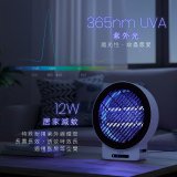 【KINYO】12W壁掛/遙控電擊式捕蚊燈 (KL-6512)
