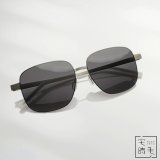 【486 獨家限定組合】【宅時毛】Slimo 薄鋼耐壓偏光太陽眼鏡｜清潔膜限定組 ｜ 飛行員方框