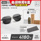 【486 獨家限定組合】【宅時毛】Slimo 薄鋼耐壓偏光太陽眼鏡｜清潔膜限定組 ｜ 飛行員方框