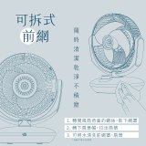 【KINYO】6吋輕巧氣旋循環風扇(CCF-6540)