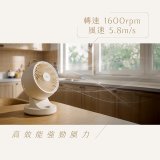 【KINYO】7吋便攜空氣循環風扇(CCF-6570)