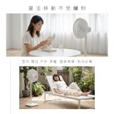 【KINYO】12吋無線充電落地扇 2000mAh (CF-1203)