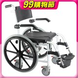 【悅康品家】 居家三合一輪椅 – 24吋輪 (輪椅+洗澡椅+便盆椅)