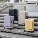 ALLEZ 奧莉薇閣 29吋 掀旅箱 II 大容量可擴充100%PC煞車行李箱【芥末黃/春芽綠/芋泥紫/炭墨灰/藕然灰】