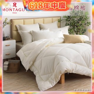 法國MONTAGUT夢特嬌 頂級新羽絲纖維水洗冬被