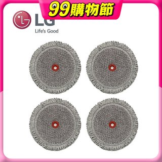 LG原廠 A9無線吸塵器/M9拖地機 濕拖布 (4入組) AAA77685208
