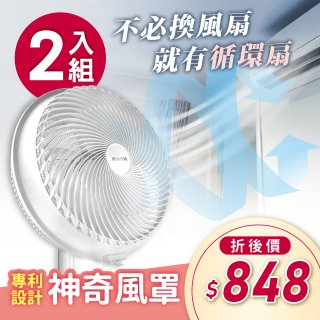 【2入組】PINOH品諾 神奇風罩 (14吋風扇適用)