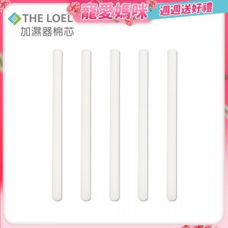 韓國 THE LOEL 七彩夜燈斜角加濕器專用-棉芯5入組