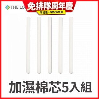 韓國THE LOEL 七彩夜燈斜角加濕器專用-棉芯5入組